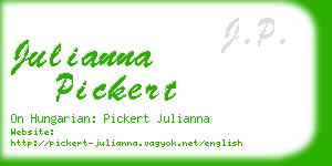 julianna pickert business card